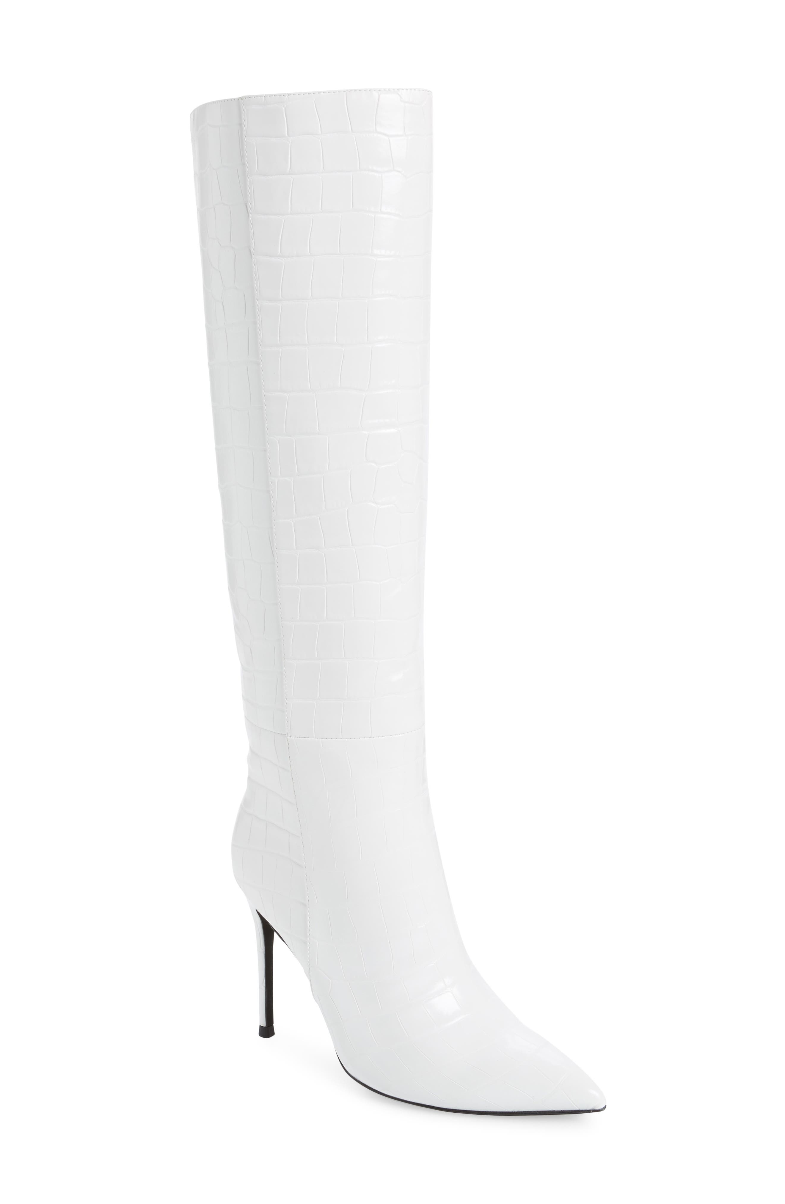 white jeffrey campbell boots