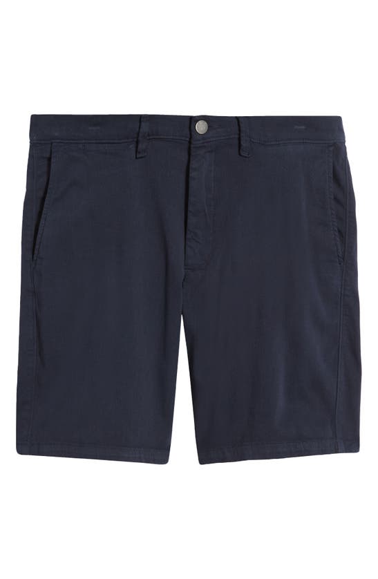 Shop Dl1961 Jake Flat Front Chino Shorts In Classic Navy