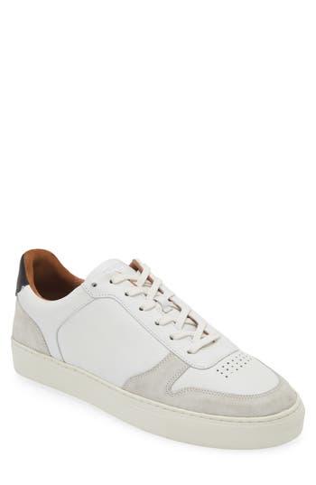 Allen Edmonds Floyd Leather Sneaker In White