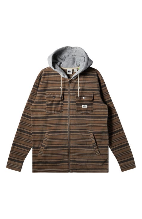 Men's Brown Zip Up Hoodies | Nordstrom