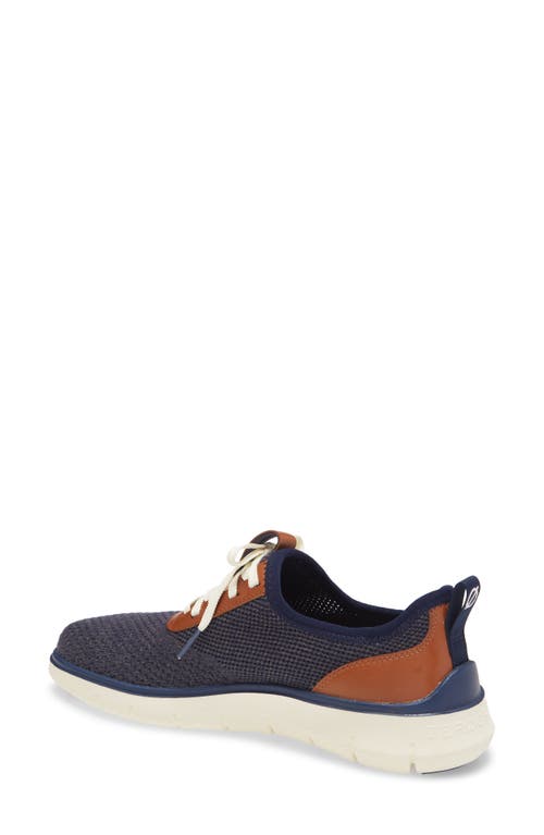 Shop Cole Haan Generation Zerogrand Stitchlite Sneaker In Marine/gray/ivory