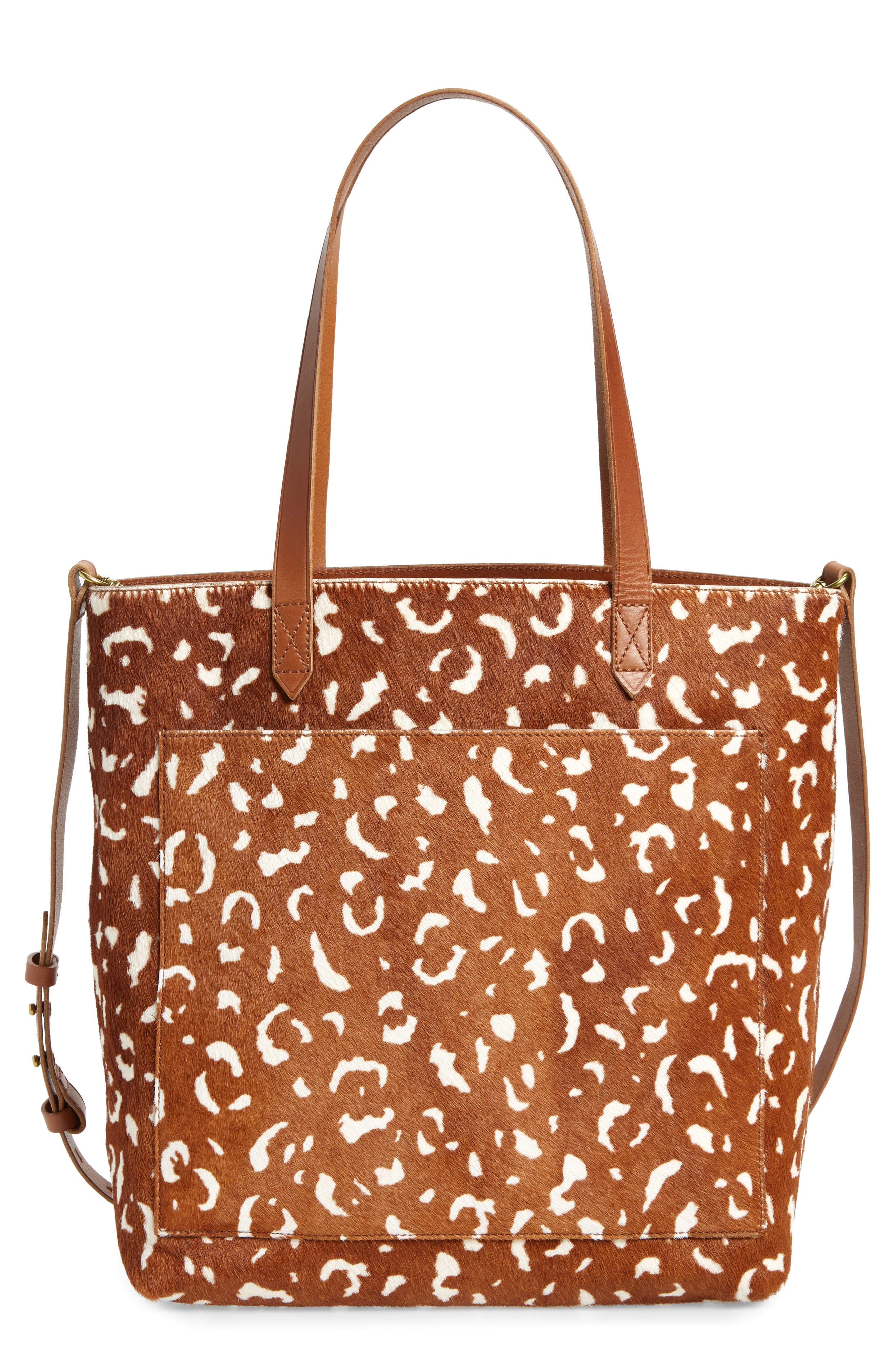 madewell calf hair bolsa