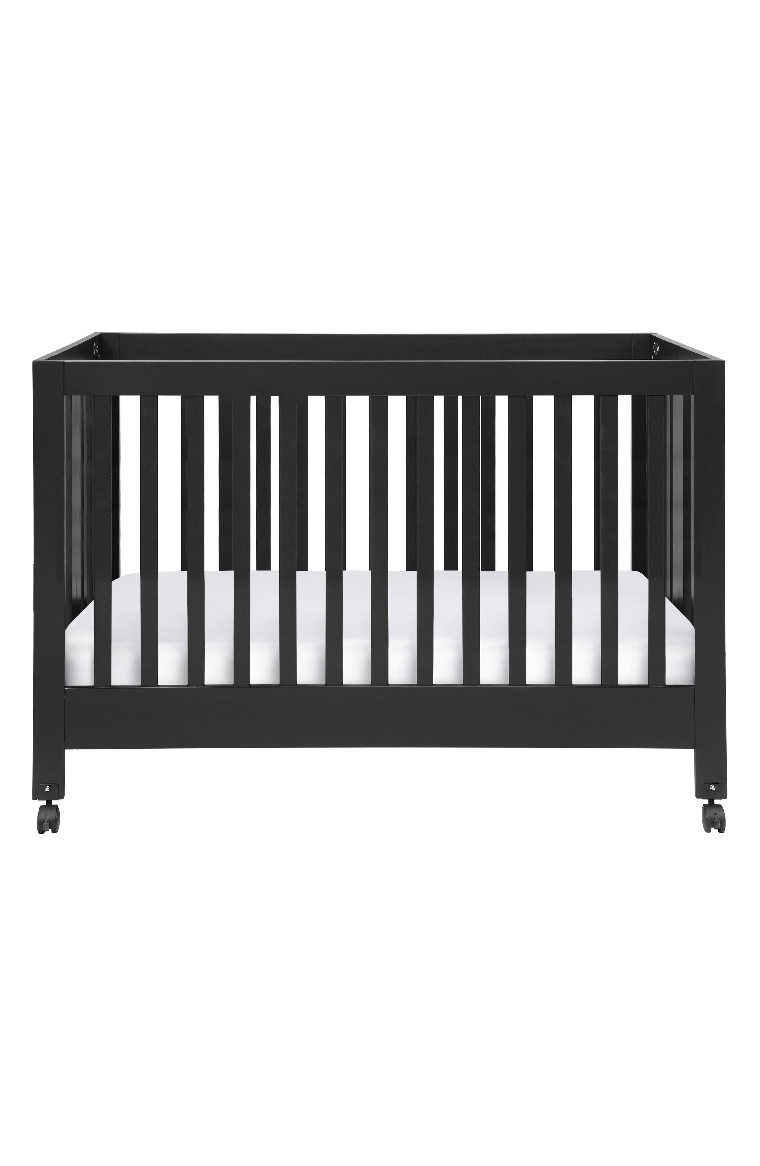 babyletto folding crib