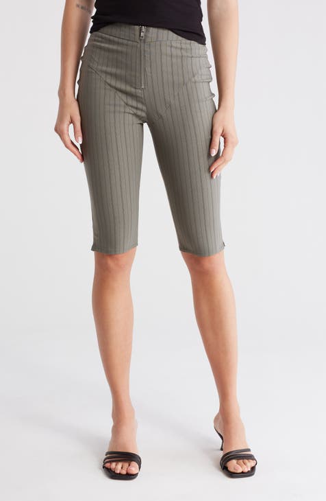 Pinstripe Capri Pants