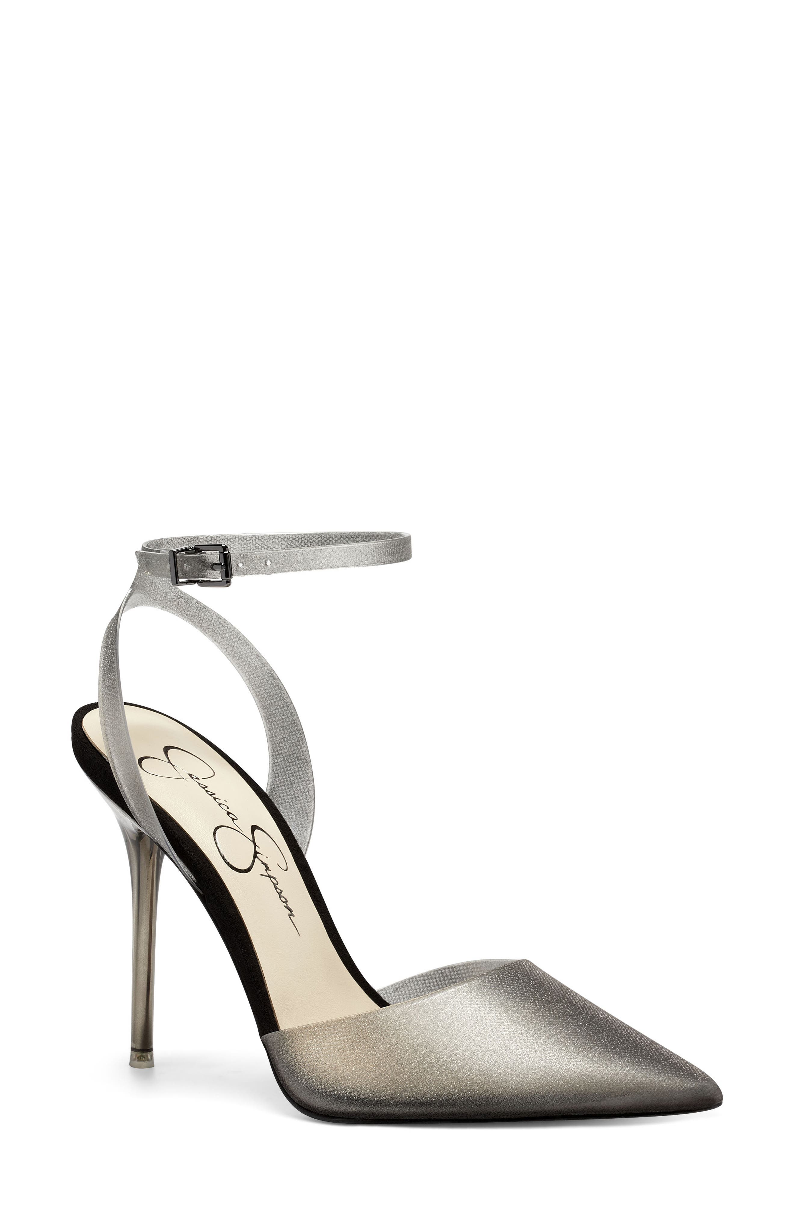 small grey heels