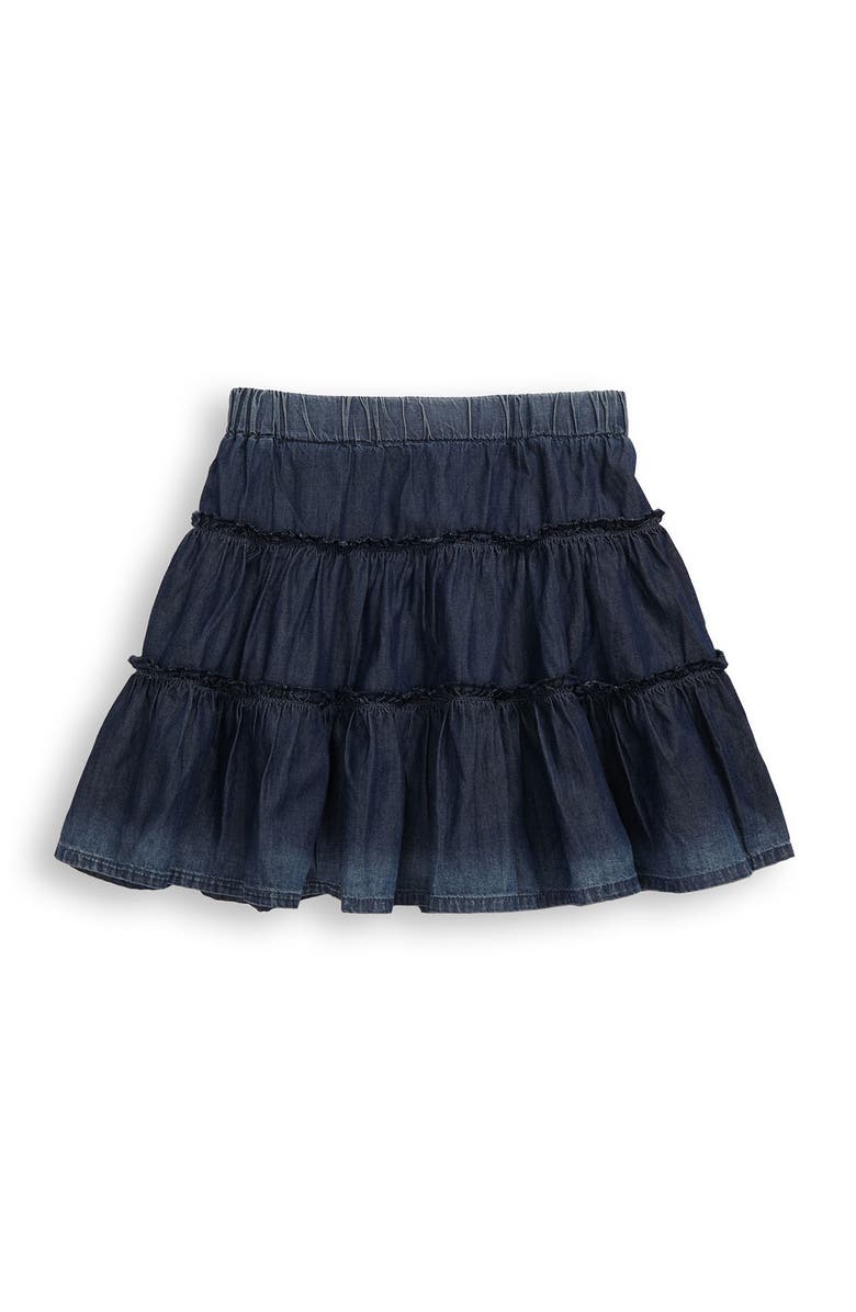 United Colors of Benetton Kids Ruffle Denim Skirt (Big Girls) | Nordstrom