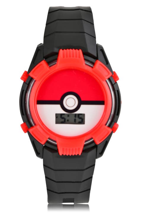 Pokémon LCD Flashing Silicone Strap Watch