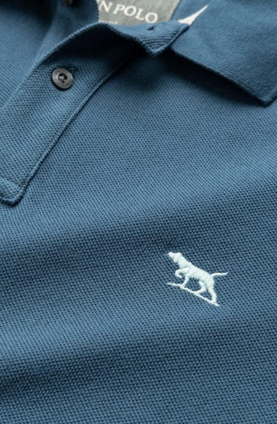 Rodd & Gunn The Gunn Slim Fit Polo Shirt In Teal