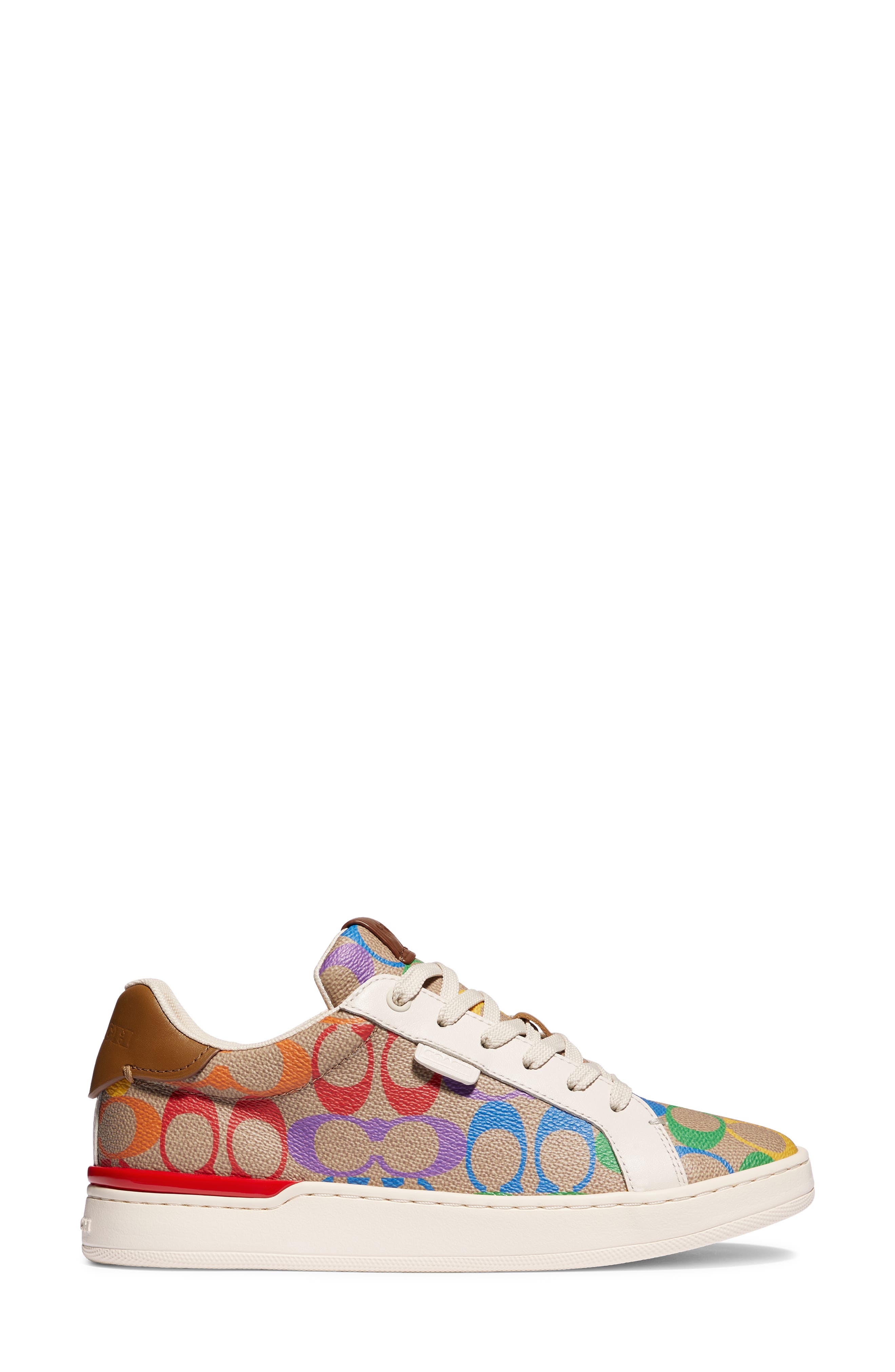 coach lowline rainbow signature sneakers