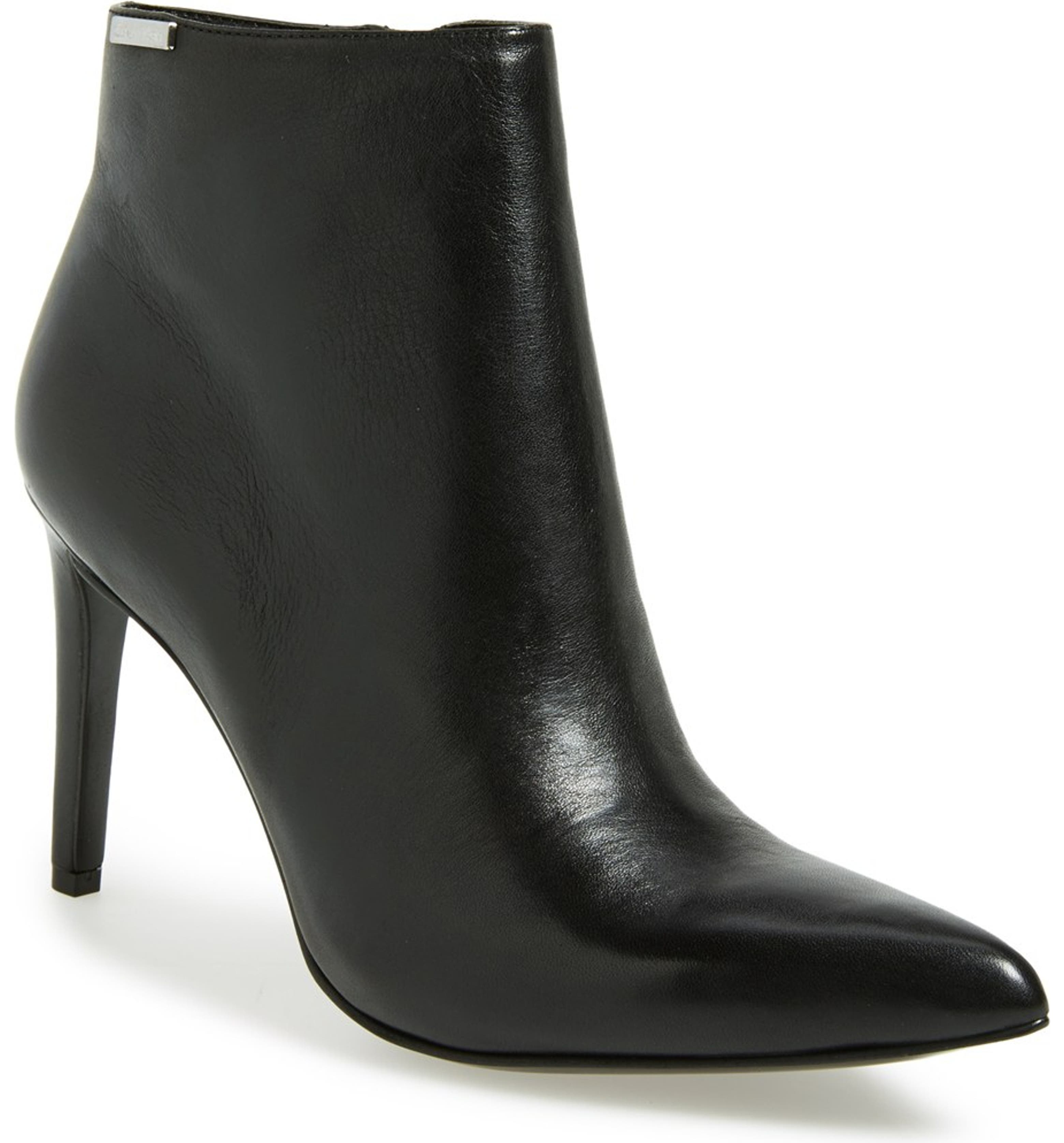 Calvin Klein 'Clariss' Pointy Toe Bootie (Women) | Nordstrom