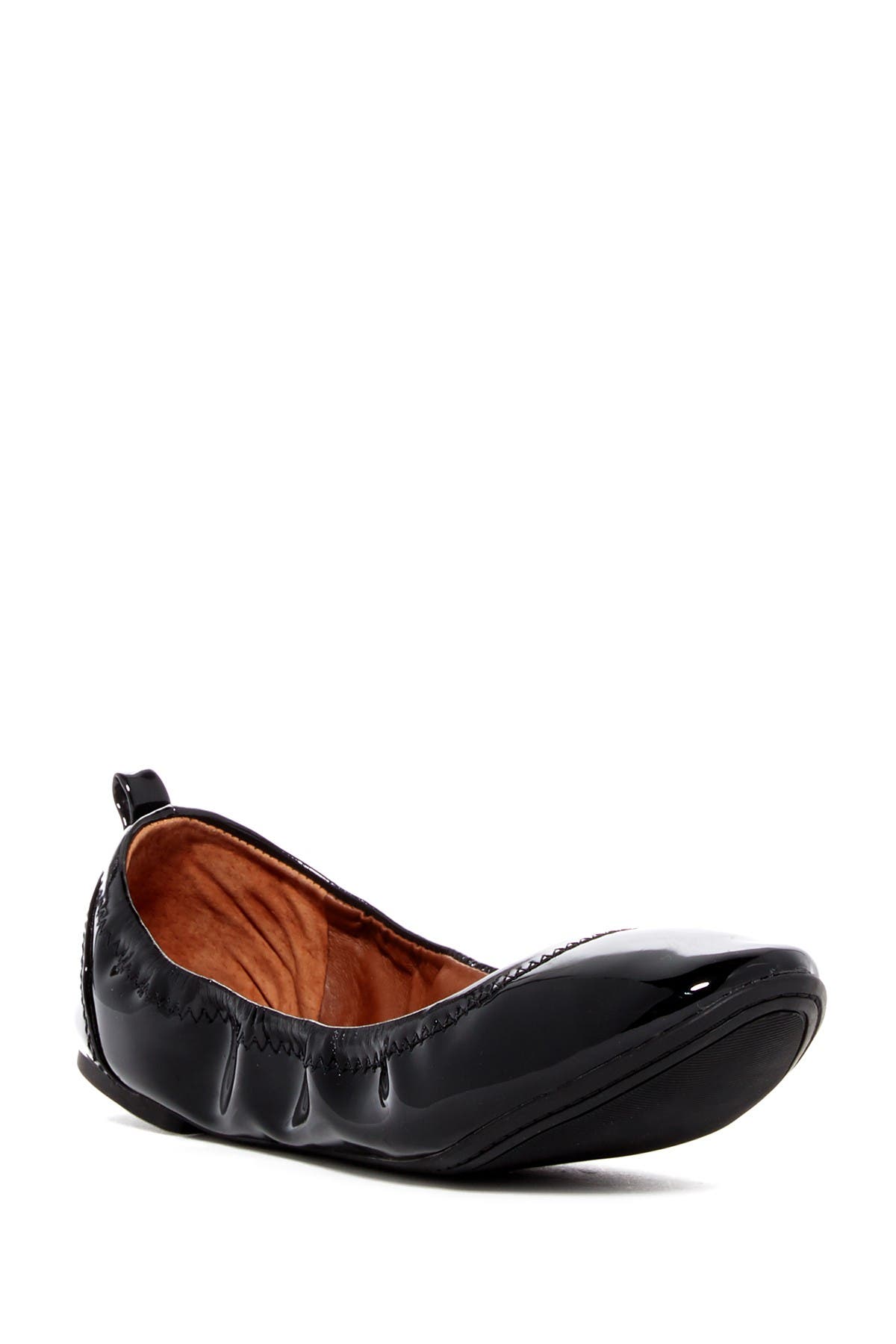 lucky brand leather ballet flats