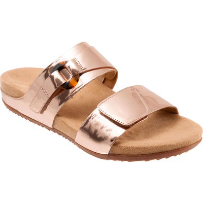 Softwalk Barcelona Sandal, Metallic