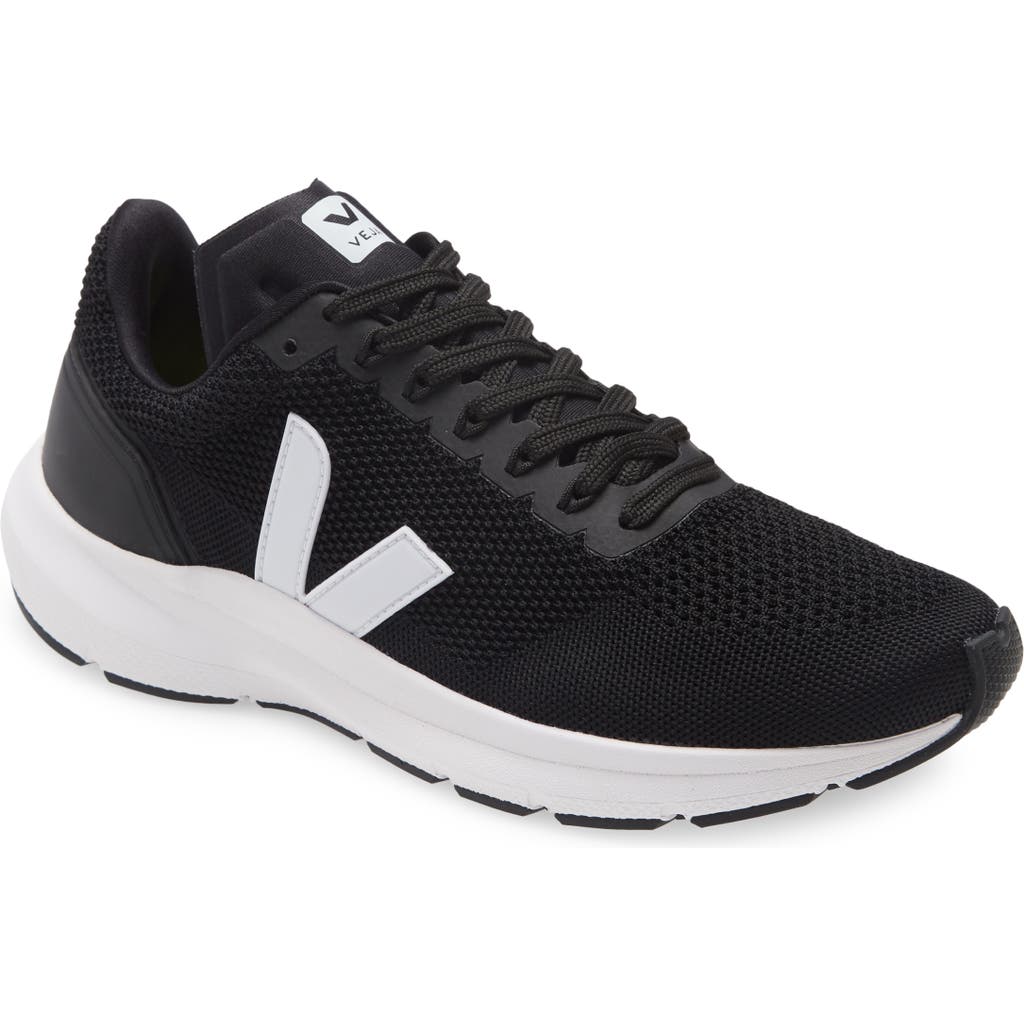 Veja Marlin Running Sneaker In Black/white