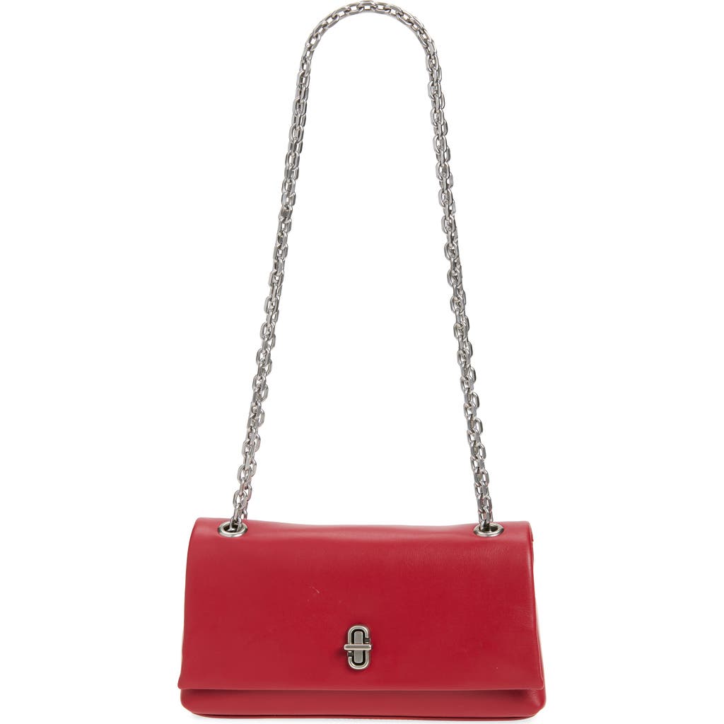 Marc Jacobs The Dual Chain Leather Wallet On A Chain In Siren (nordstrom Exclusive)