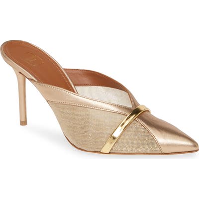 Malone Souliers Bobbi Mule, Metallic