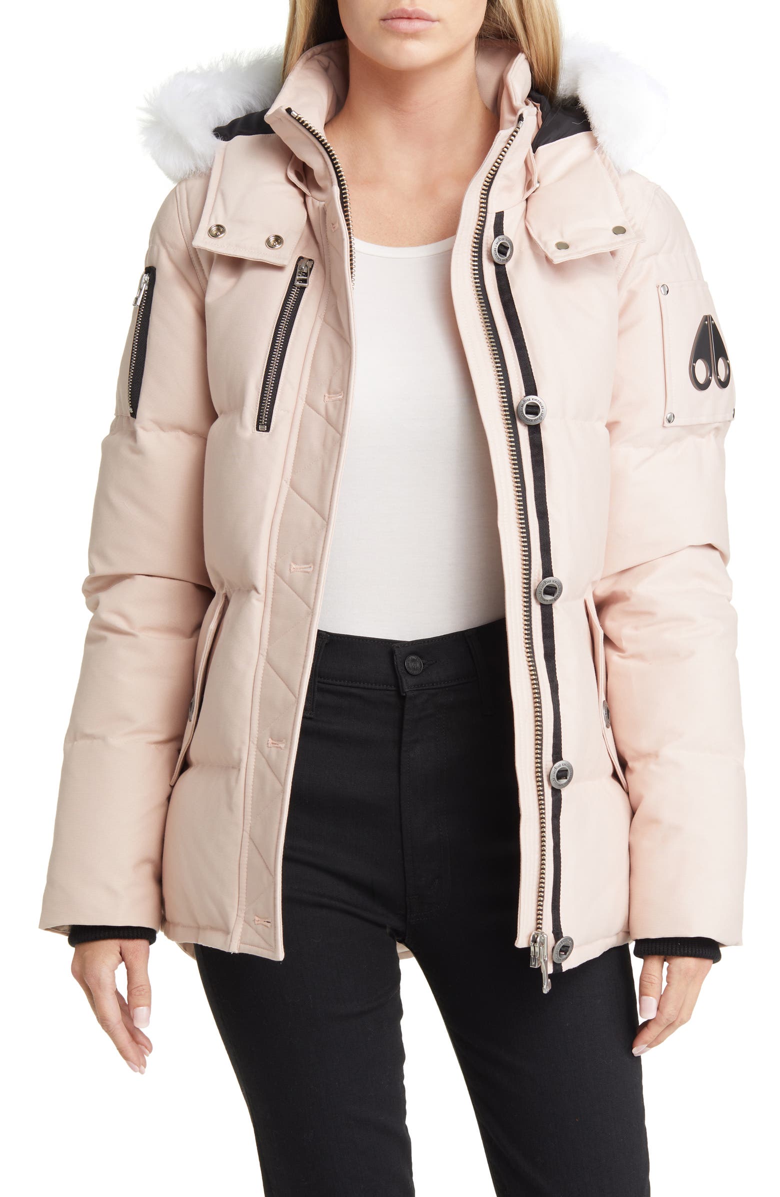 Light pink jacket like Canada Goose from Moose Knuckles