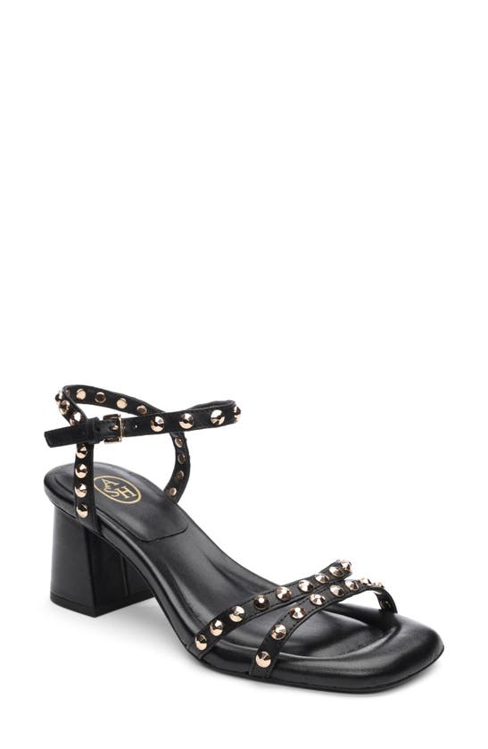 Shop Ash Jody Ankle Strap Sandal In Black