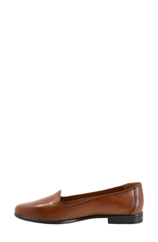 Shop Trotters Liz Lux Flat In Brown