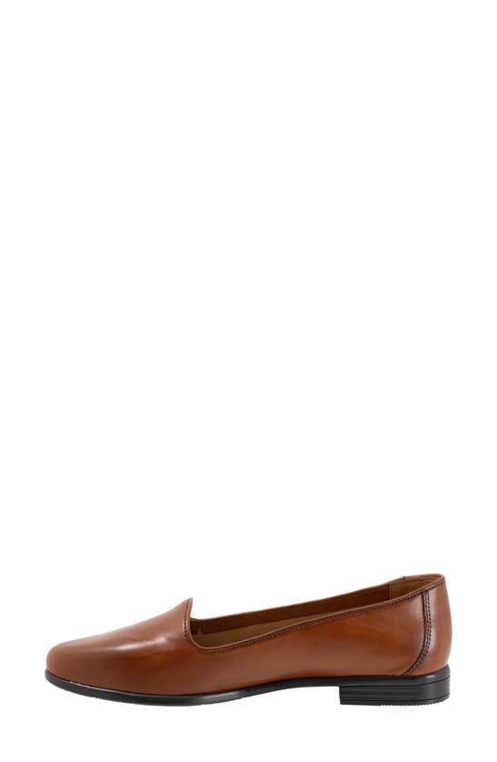Trotters Liz Lux Flat In Brown