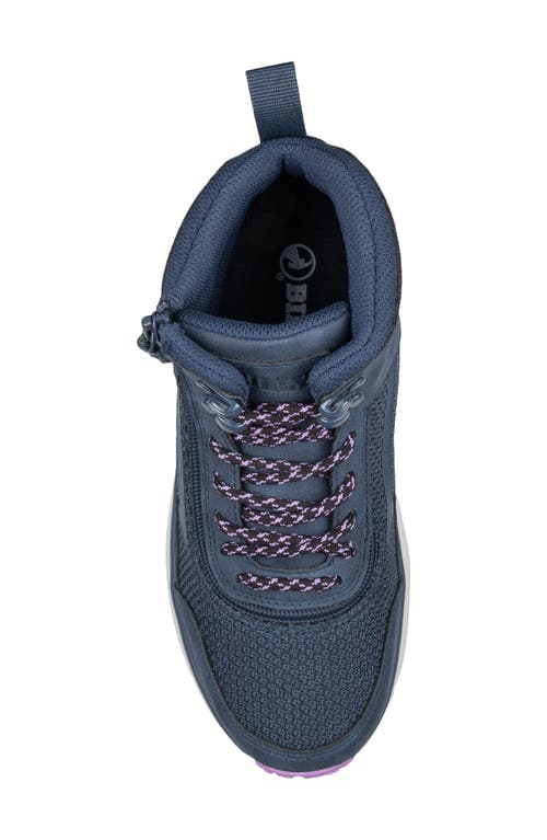 Billy Footwear Inclusion Trail Boot In Navy - Purple