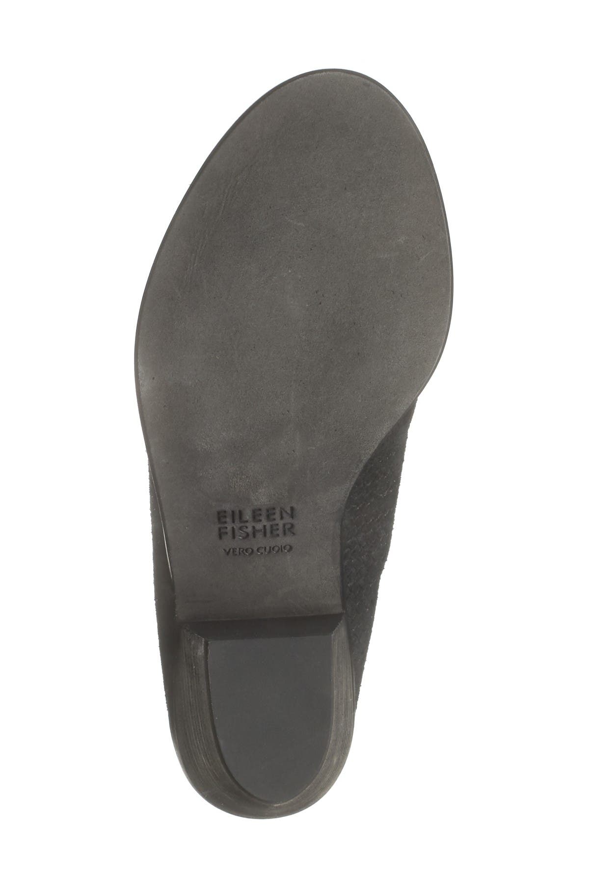 eileen fisher slew suede bootie