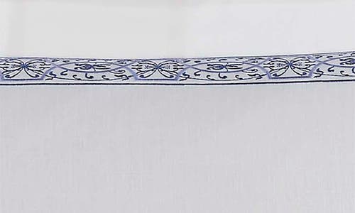 Laura Ashley Charlotte Throw Pillow In China Blue