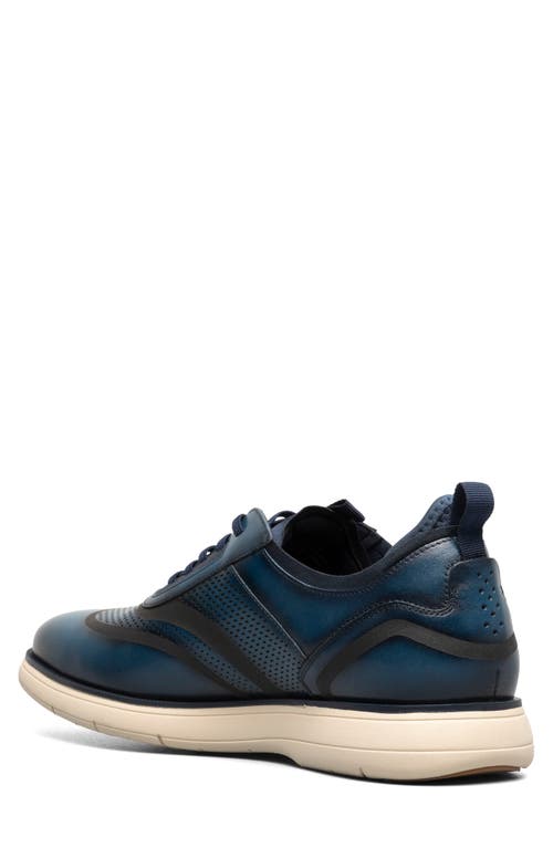 Stacy Adams Edgewood Wingtip Sneaker In Blue