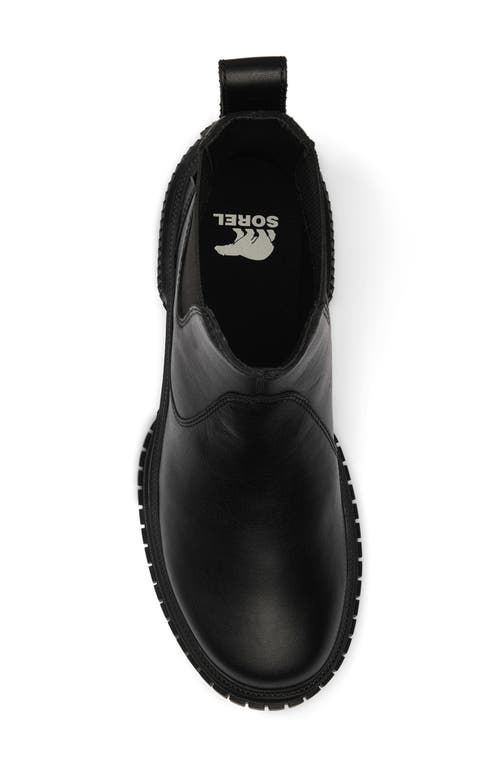 Sorel Ona Ave Waterproof Chelsea Boot In Black