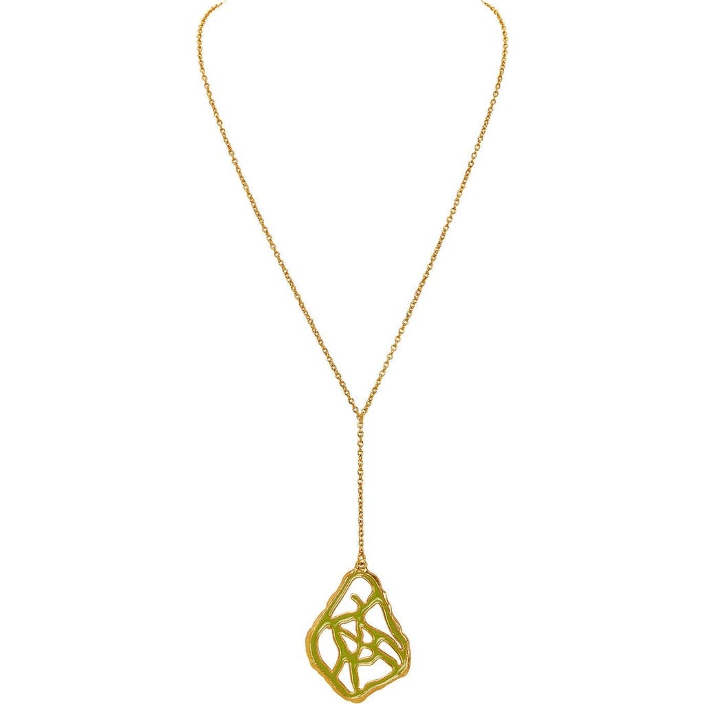 Dhwani Bhansal Tala Necklace In Gold Plated