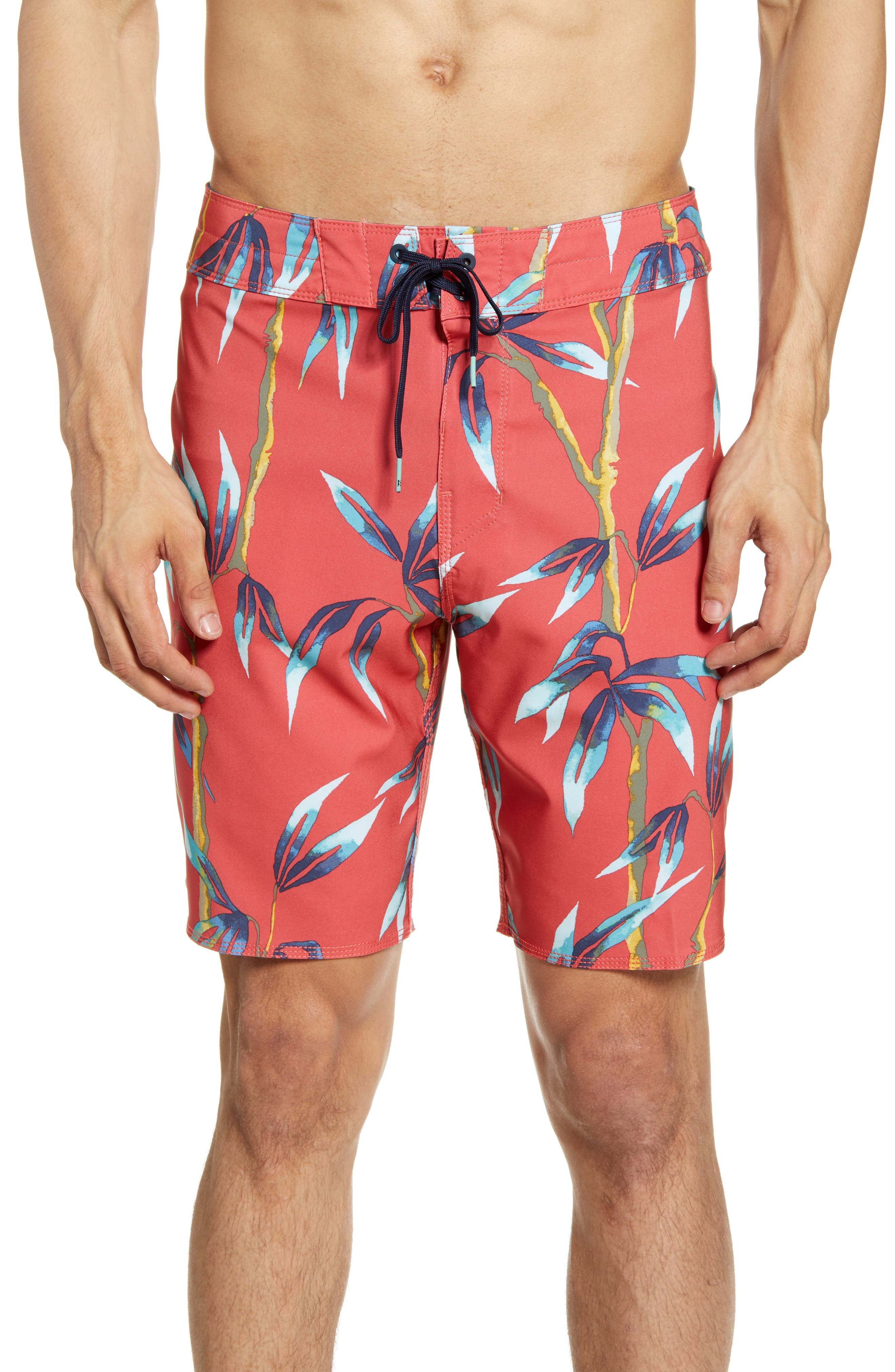 Billabong Sundays Pro Board Shorts, Red