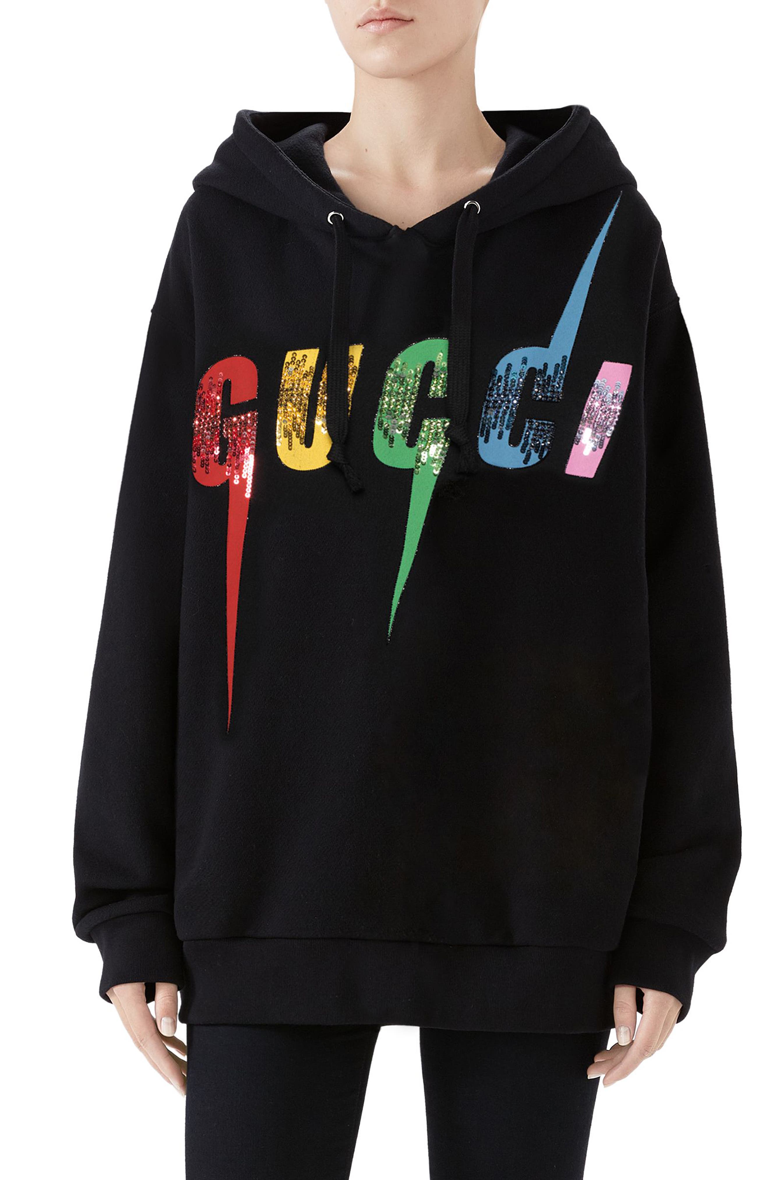 gucci rainbow hoodie