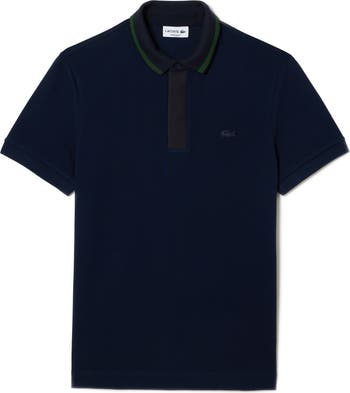 Lacoste clearance tipped polo