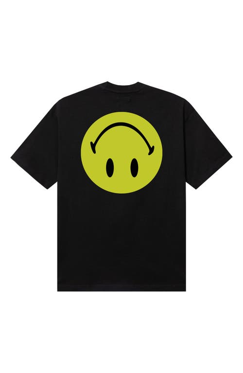 Shop Market Smiley® Grand Slam Cotton Graphic T-shirt In Black