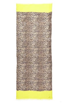 kate spade new york 'cuban leopard' scarf | Nordstrom