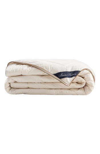 Brooks Brothers Cotton Comforter In Neutral