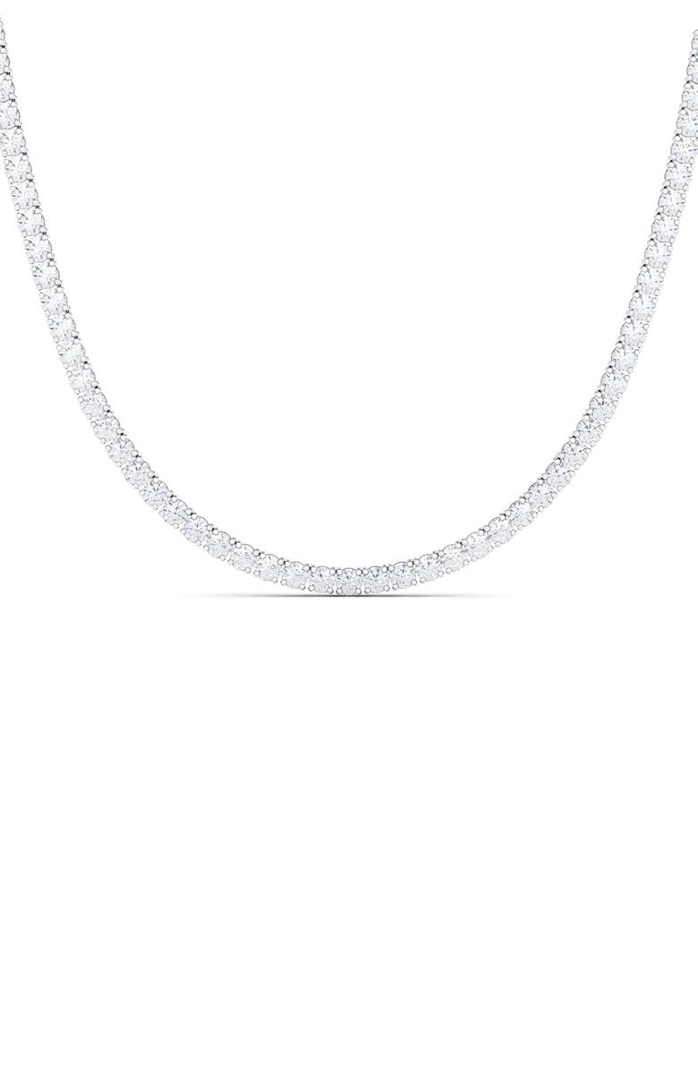HauteCarat Lab Created Diamond Tennis Necklace Nordstrom