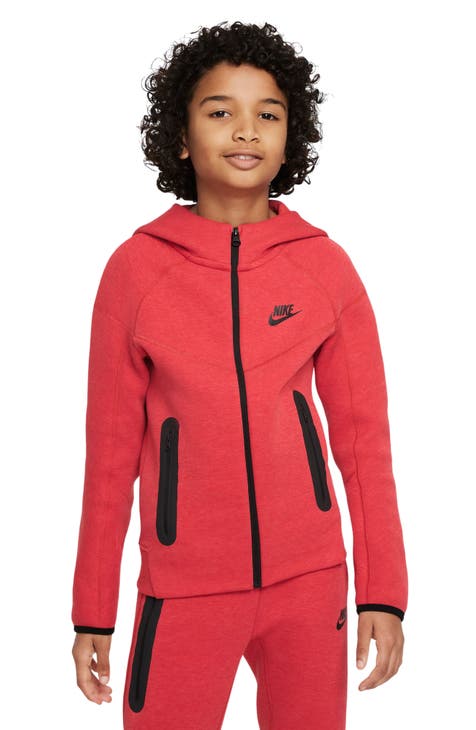 Louisville Fleece Full Zip Jacket Primary Mark | Red | 3XLarge