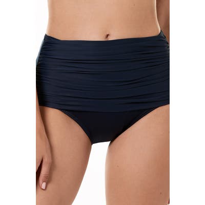 Miraclesuit Norma Jean High Waist Bikini Bottoms, Blue