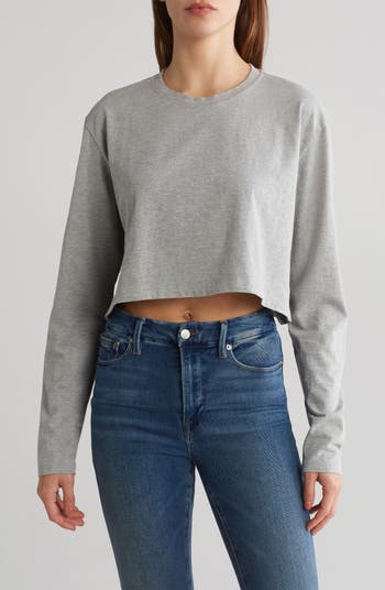 Basic Boxy Crop Tee