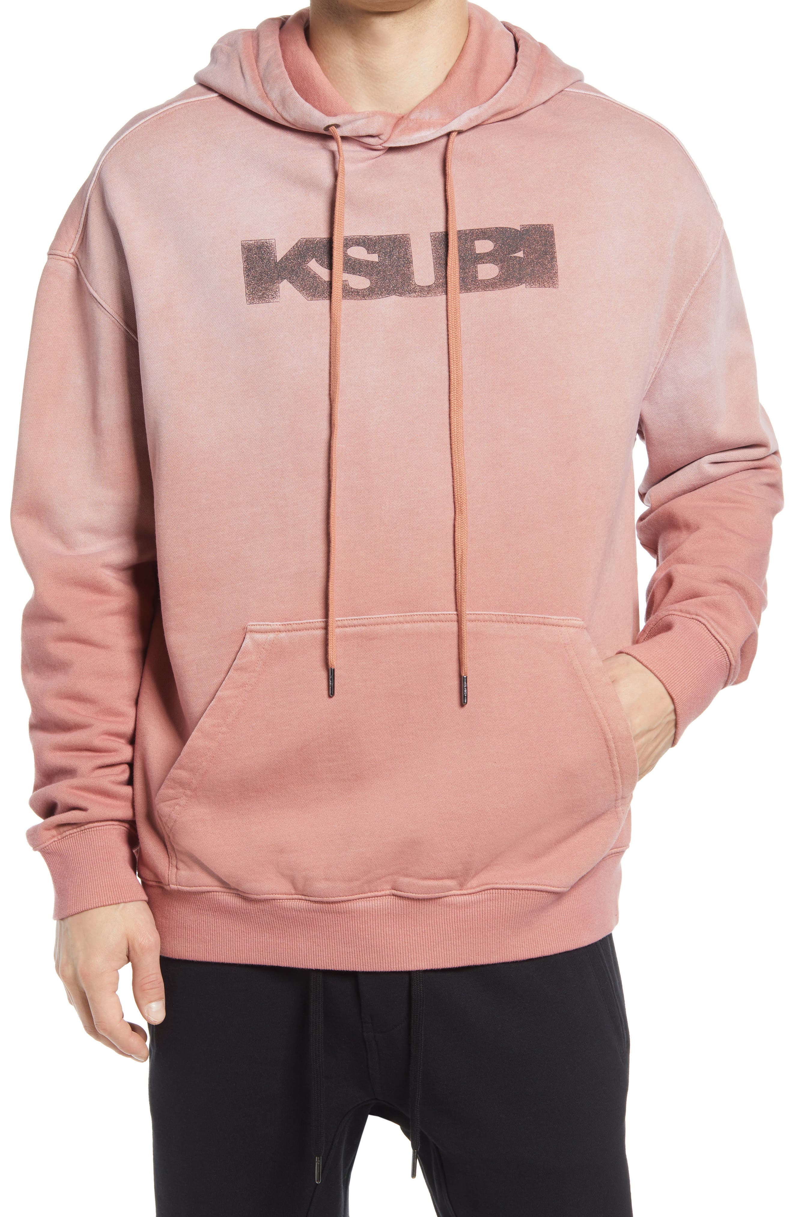 Ksubi Sign of the Times Biggie Graphic Hoodie in Red at Nordstrom, Size Large