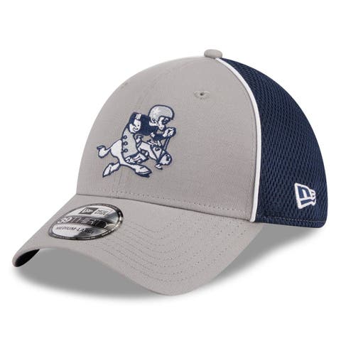 New Era Navy/Silver Dallas Cowboys Team Banded 39THIRTY Flex Hat