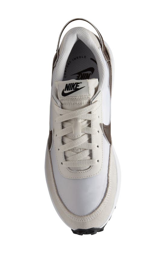 Shop Nike Waffle Debut Sneaker In White/ Baroque Brown-phantom