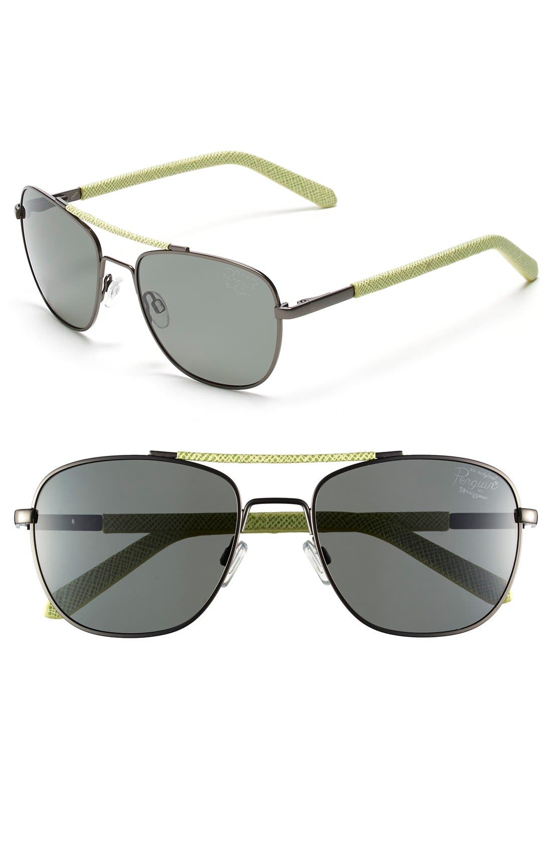 Original Penguin 'The Joey' 56mm Polarized Sunglasses Nordstrom