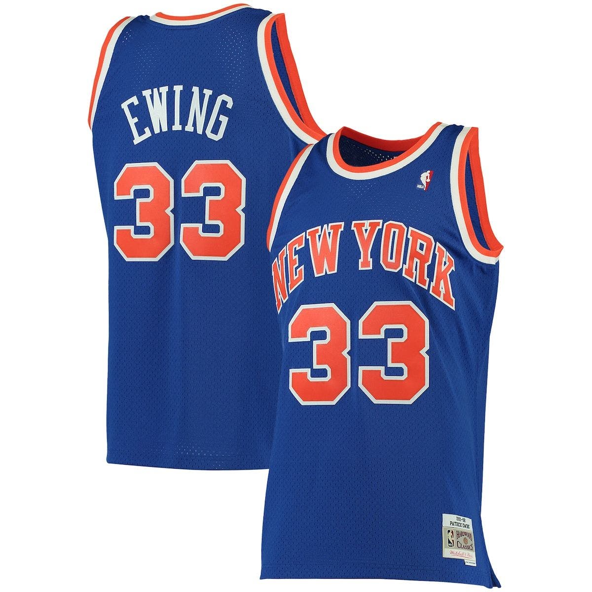 patrick ewing hardwood classic jersey