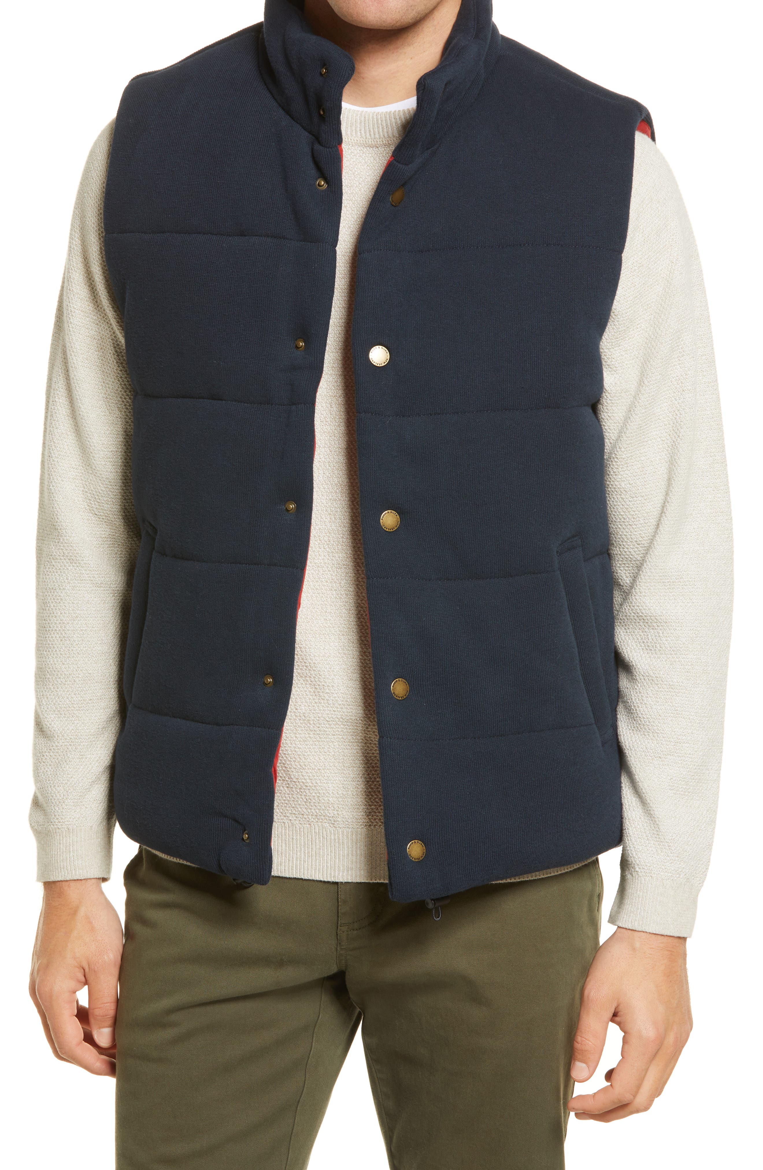 quilted down vest mens