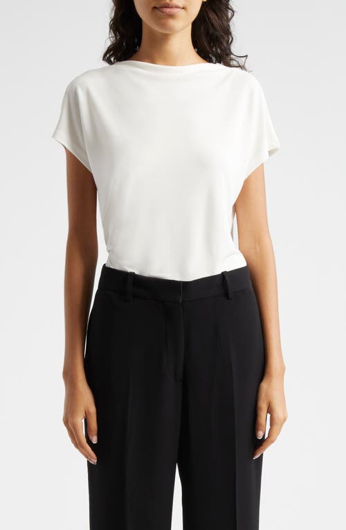 Reiss Poppy Dolman Sleeve Top In White