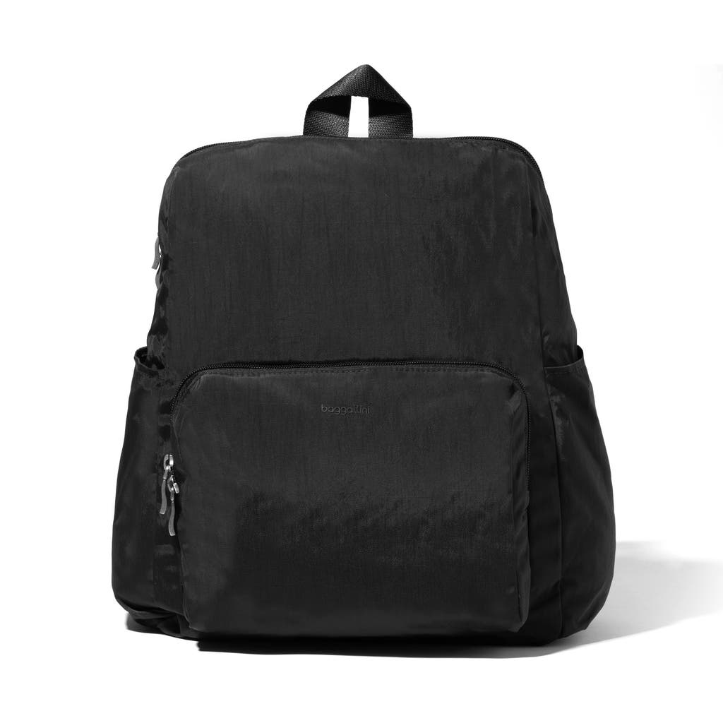 Baggallini Carryall Packable Backpack In Black