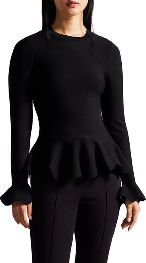 Ted baker outlet peplum jumper