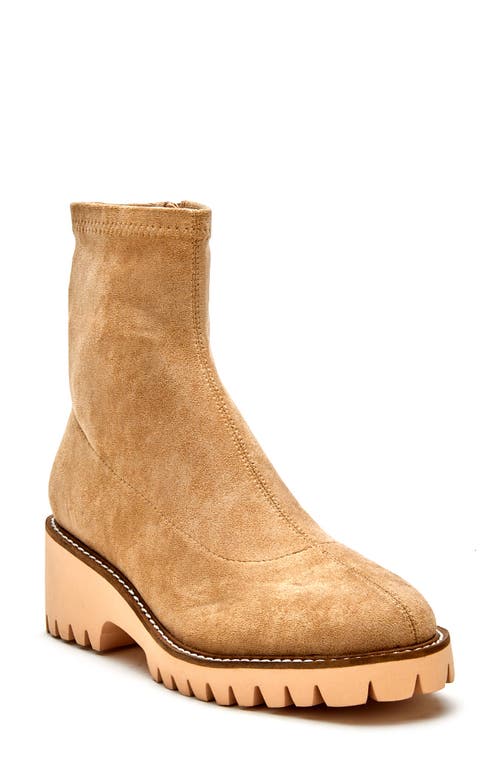 Coconuts by Matisse Hudson Lug Sole Bootie in Tan
