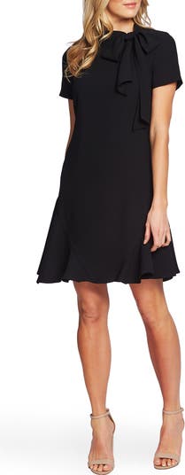 CeCe Bow Neck Short Sleeve Dress | Nordstrom